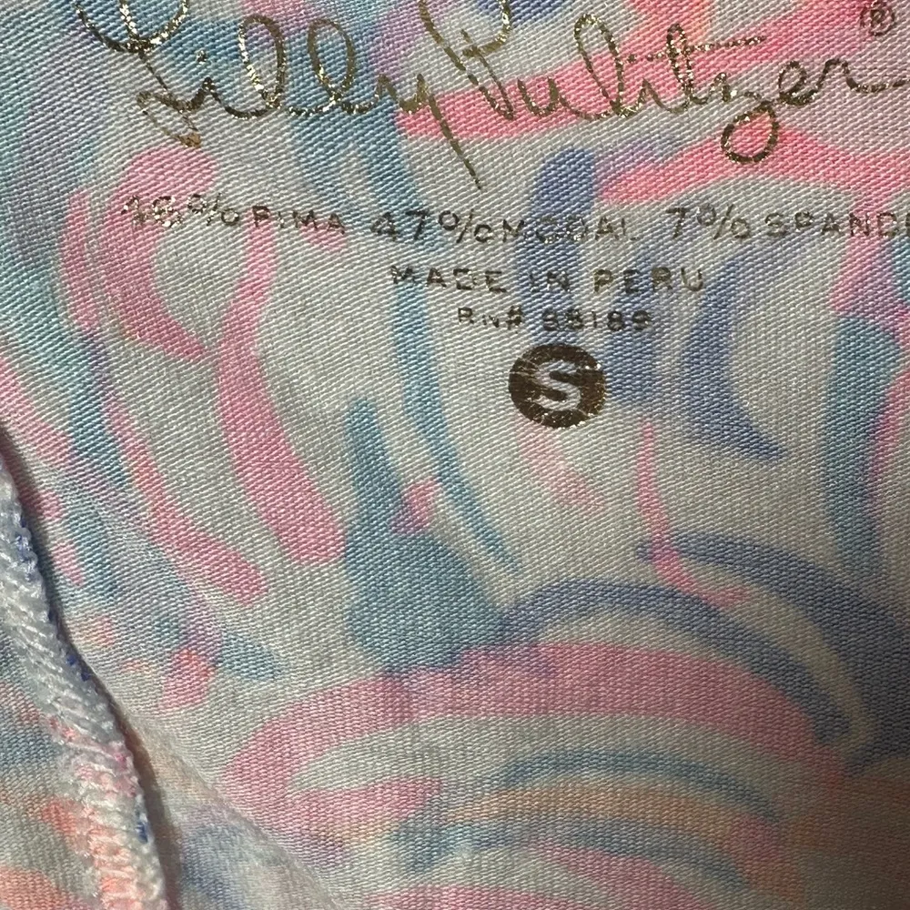 Lilly Pulitzer Crayton Pelican Pink Head in the Sand Tank with pocket Size Small - Image 4