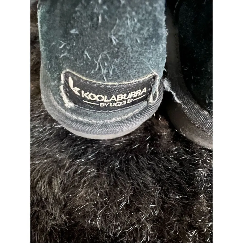 koolaburra by Ugg victoria mini boots black size 7 bows - Image 4