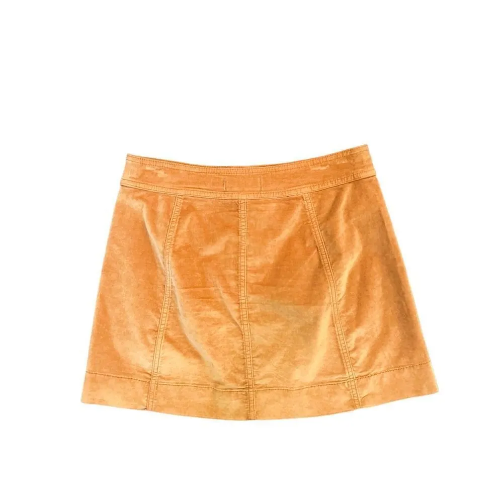 MADEWELL VELVETEEN A-LINE SKIRT SIZE 4 MSRP $88 - Image 4