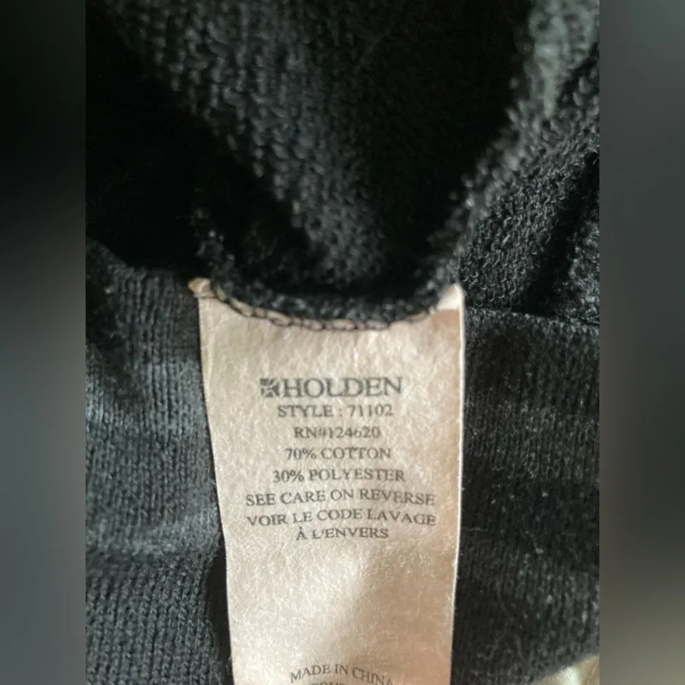 Holden snap up hooded sweatshirt Black Size L - Image 7