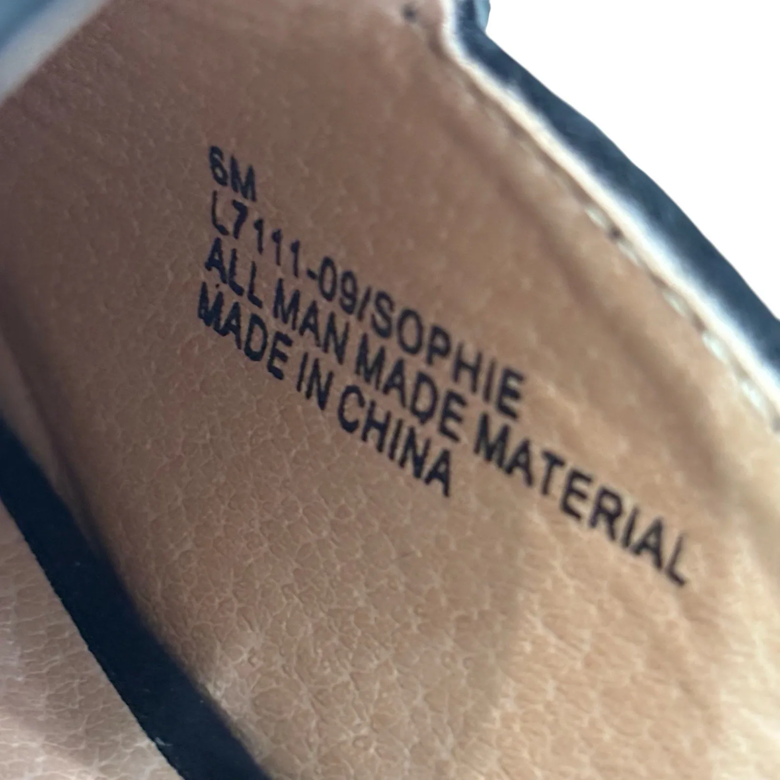 London Rag Sophie black mules with a gold - Image 7