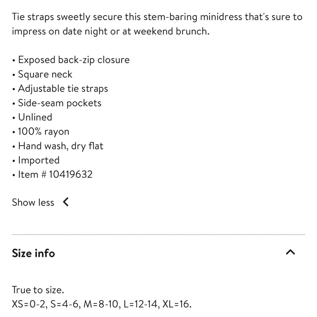 NWT Petal & Pup Clea Tie Strap Minidress / B53 - Image 5