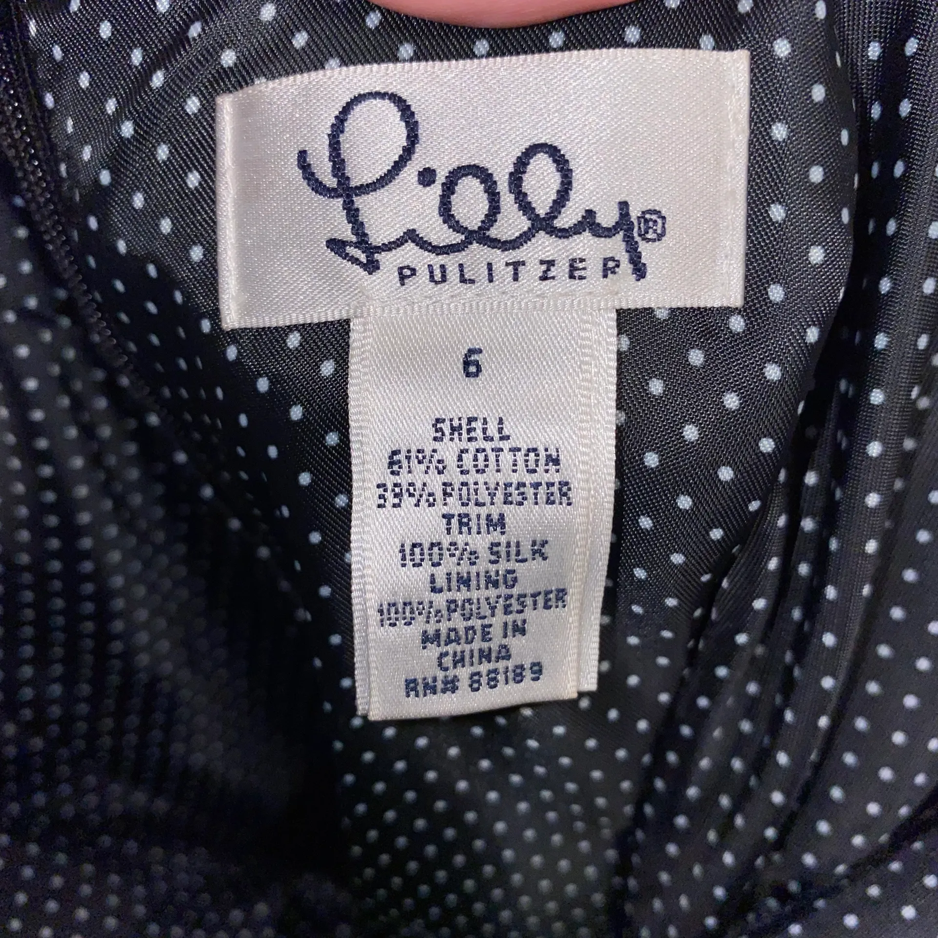 NWT $368  Palm Beach Collection Black Silk Slip Pink Sash Dress 6 - Image 12