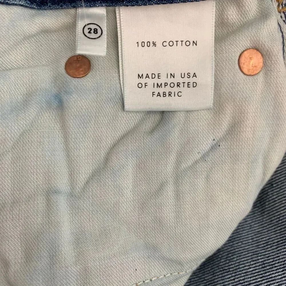 GRLFRND Tatum Crop Flare Jeans in Only‎ Lies Wash - Image 11