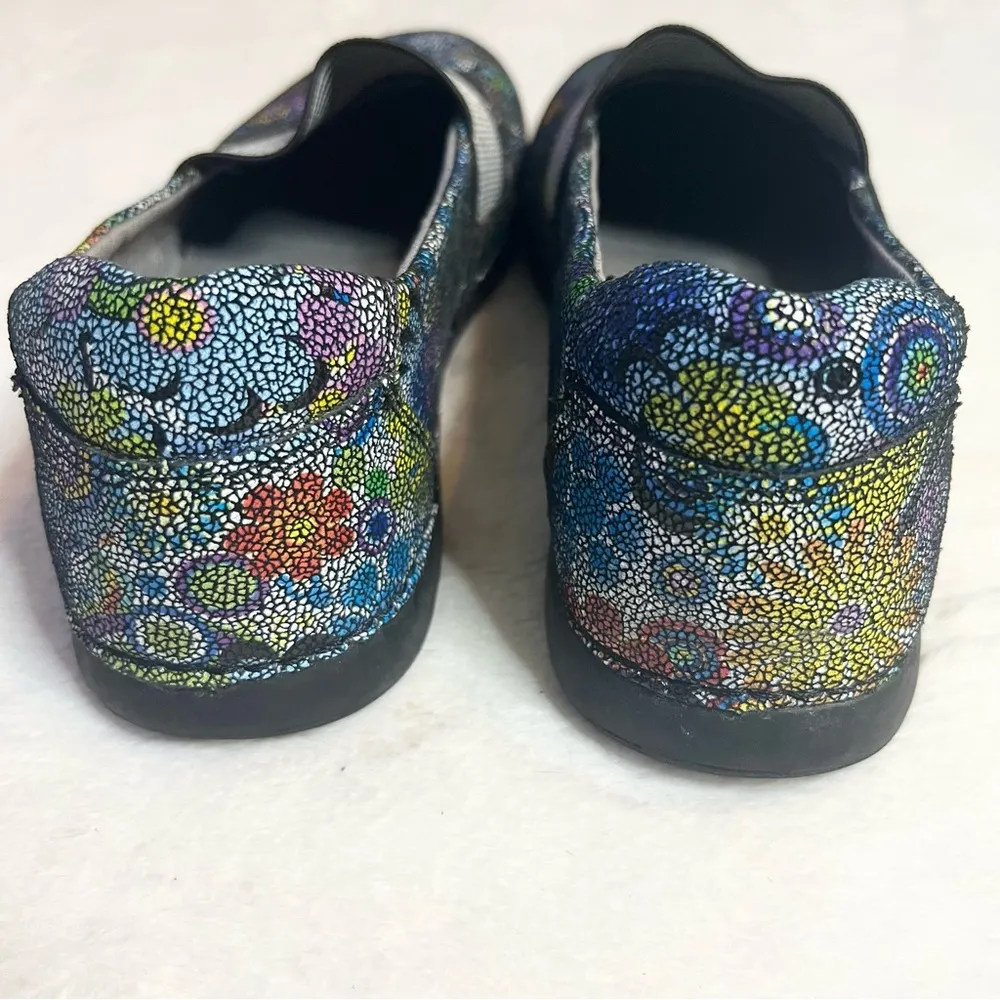Alegria Glee Hippie Chic Dottie Colorful Women's Slip-On Shoes Size 38 US 7.5-8 - Image 7