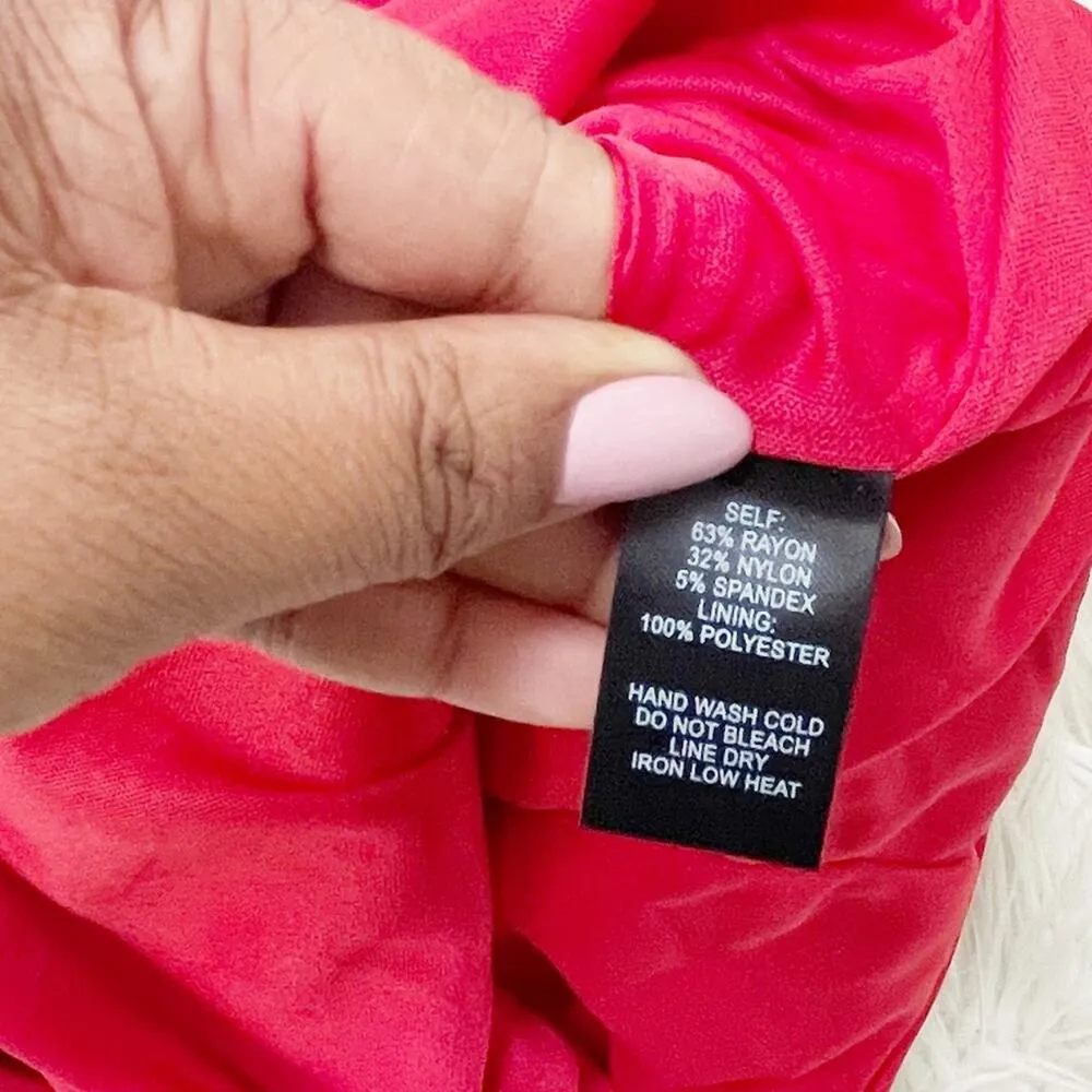 Lulu’s Women's Paulina Sleeveless Square Neckline Red Bodycon Midi Dress Size XS - Image 6