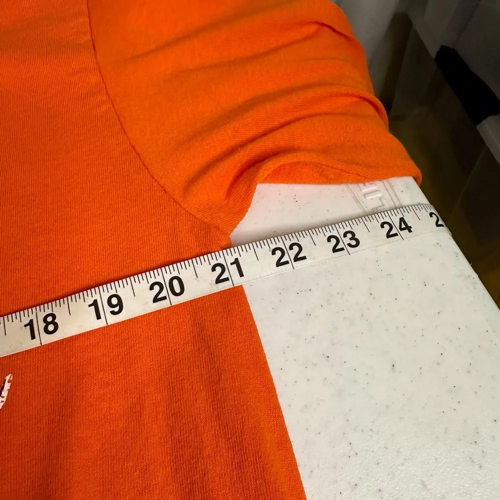 Orange South Carolina State Palm Tree and Crescent Moon Long Sleeve Shirt - Image 6