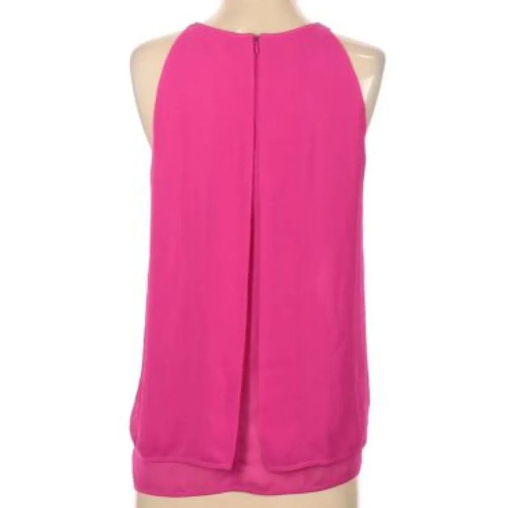 Violet & Claire Sleeveless Swing Blouse Pink - Image 2