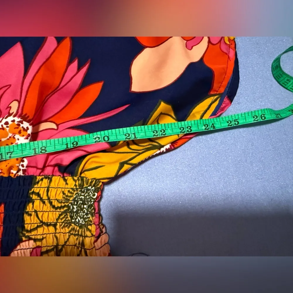 Mlle Gabrielle Floral V-Neck Dress - Multicolor - Image 4