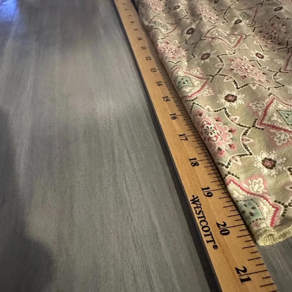 Energie Womens Floral Babydoll Camisole Top Size XL Multicolor Dainty Y2K Boho - Image 8