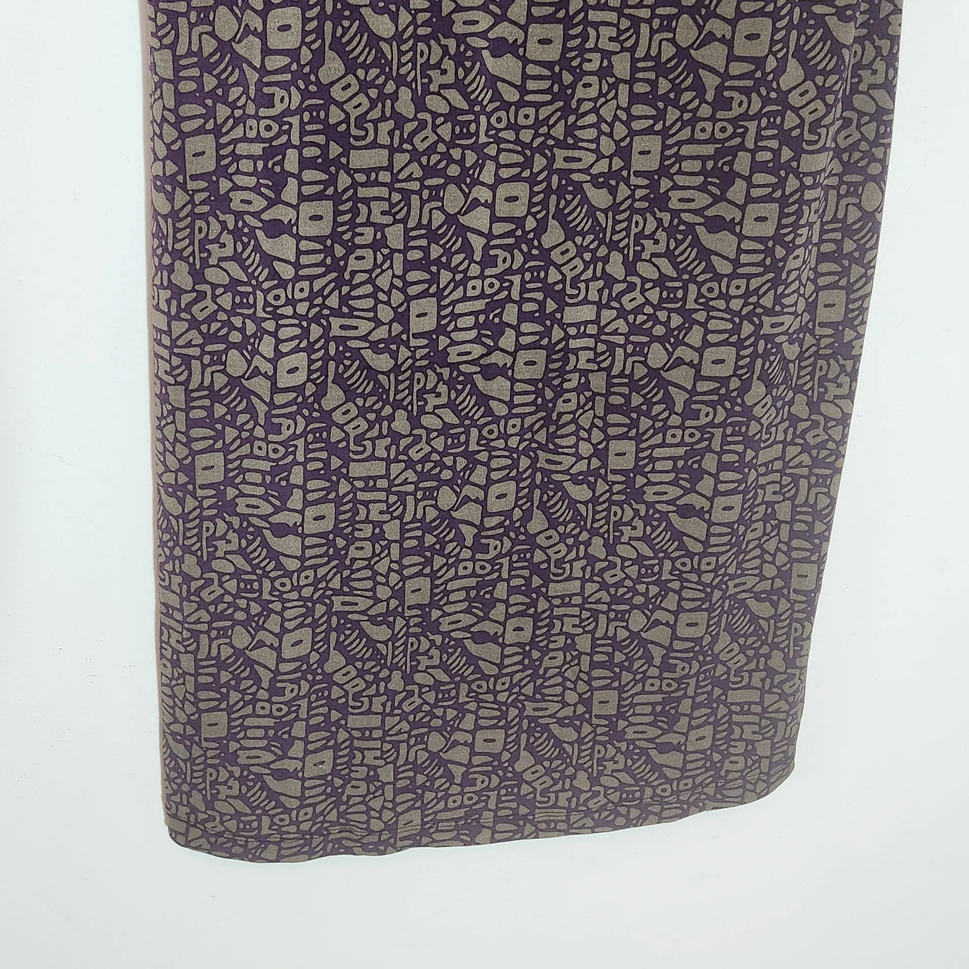 Jessica London JL Studio Purple Print Dress Size 1X Plus Size Purple Dress - Image 5