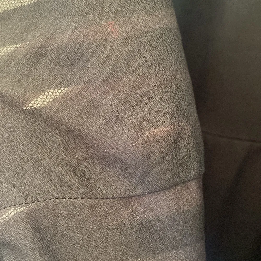 BCBGMaxAzria‎ Black Gown Maxi Structured Satin Gown Size 6 Prom Homecoming Mesh - Image 13