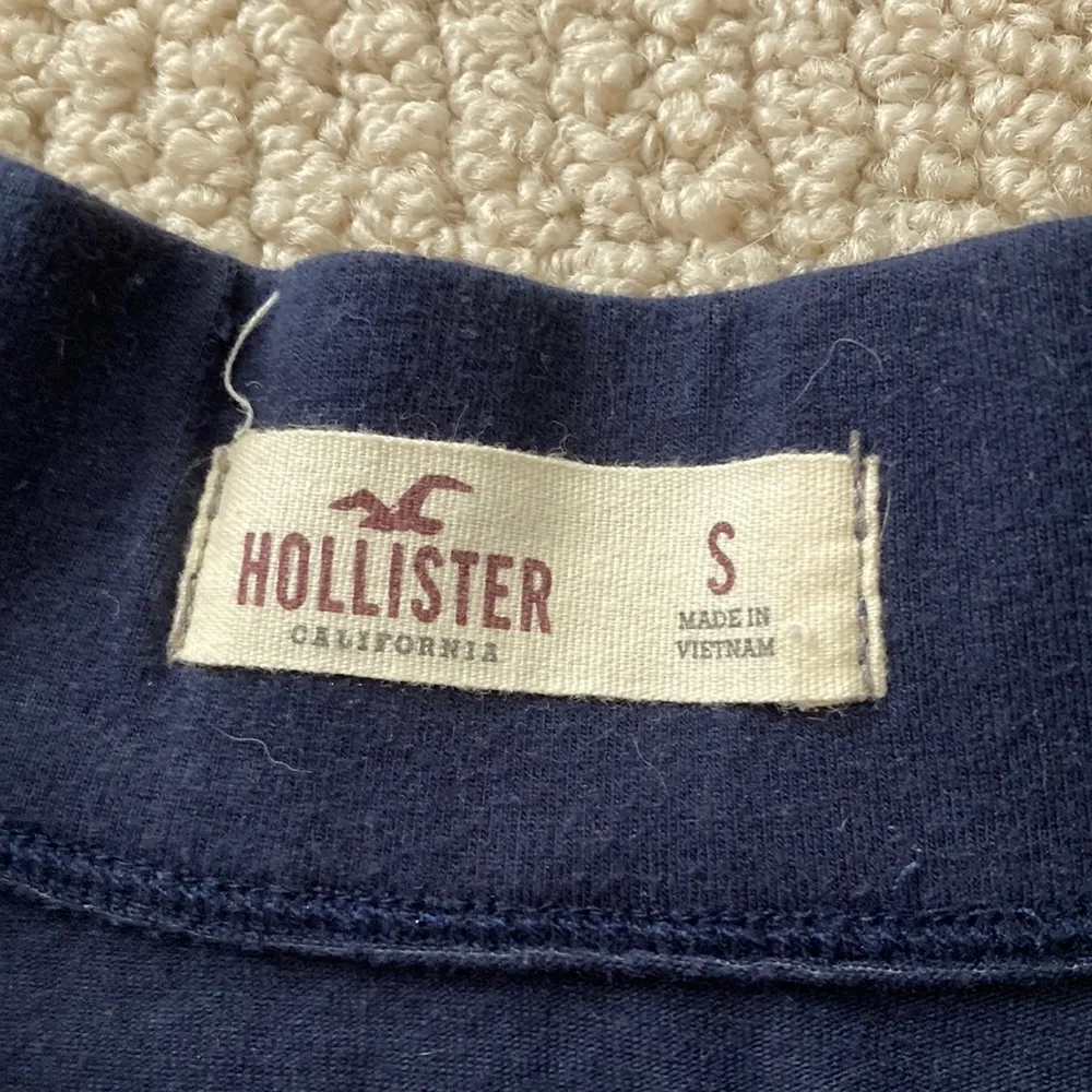 Hollister Navy Blue Mini Skater Skirt Y2K Small Elena Gilbert Bella Swan EUC - Image 5