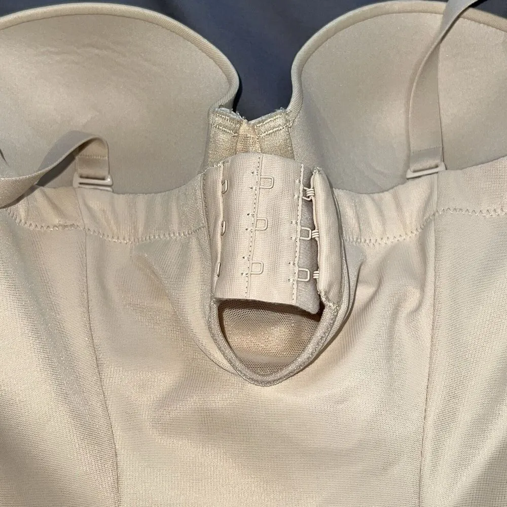 Maidenform Firm Control Secretly Shaping Convertible Full Slip 2304 34B Nude New - Image 6