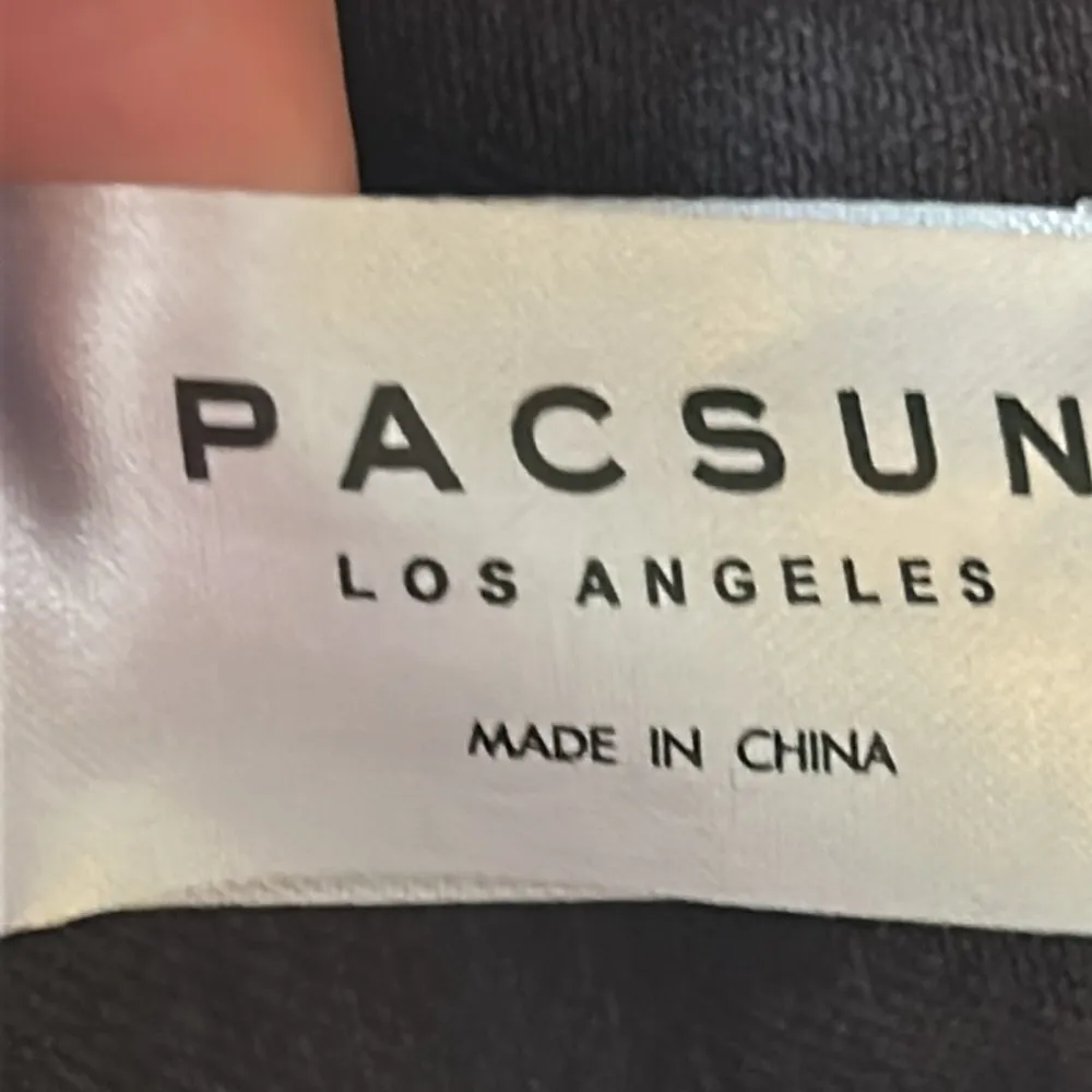 Pac Sun Women’s Gray Wash Denim Cargo Joggers Pants - Image 8