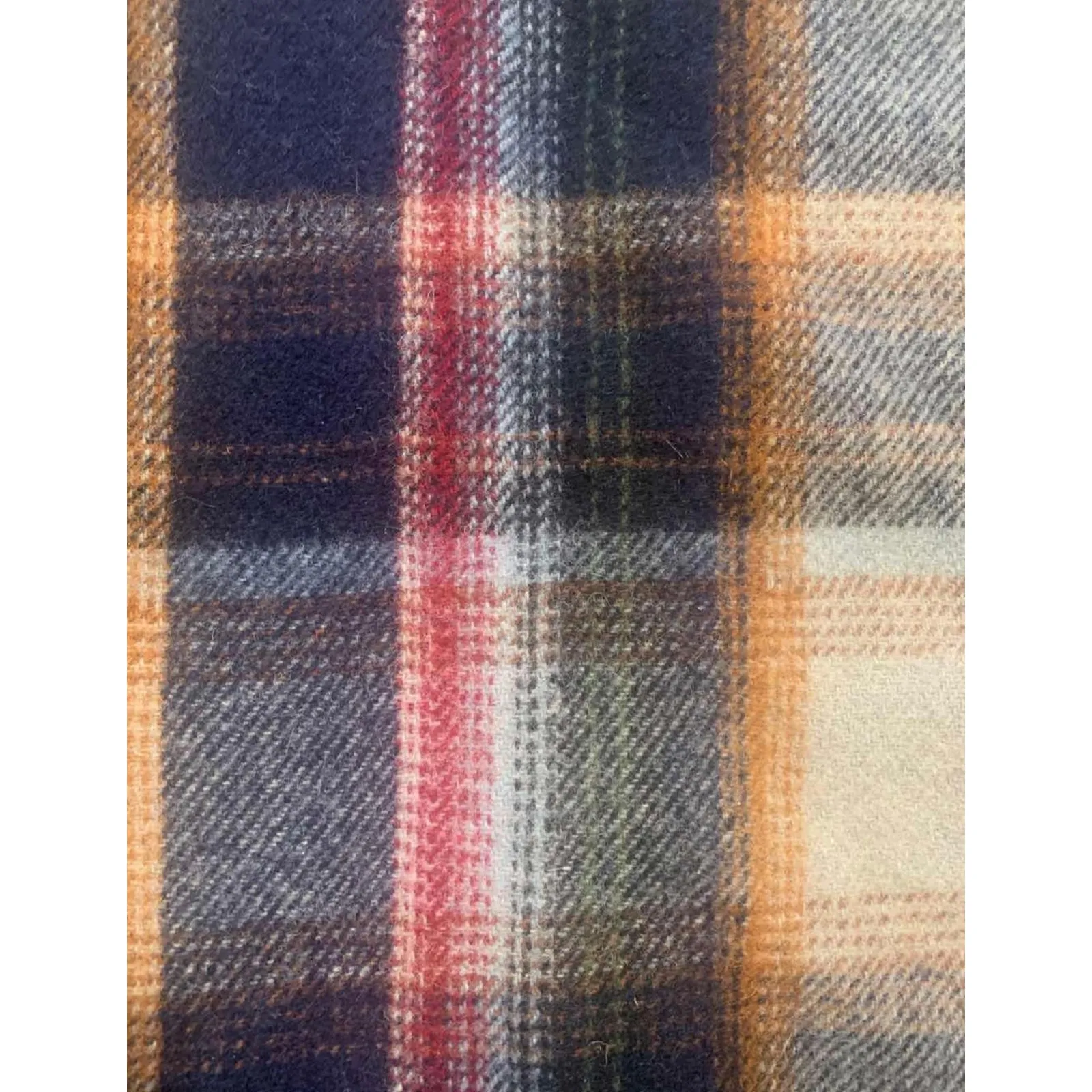 Vintage Plaid Wool Vest Petite Snap Front Utility Pockets Cabin Core Rugged Blue Size undefined - Image 7