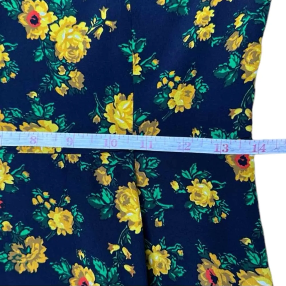 CLAUDIE PIERLOT Black Floral Silk Print RISMAH Dress Size S - Image 9