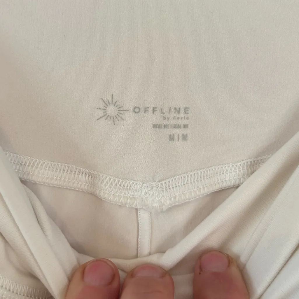 OFFLINE By Aerie Real Me Crossover Flowy Skort M White Size M - Image 4