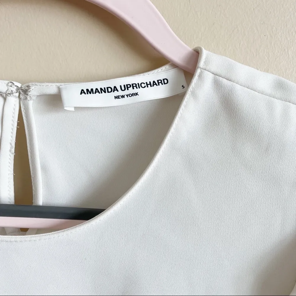 Amanda Uprichard Margaret Ruffle Top - Image 8