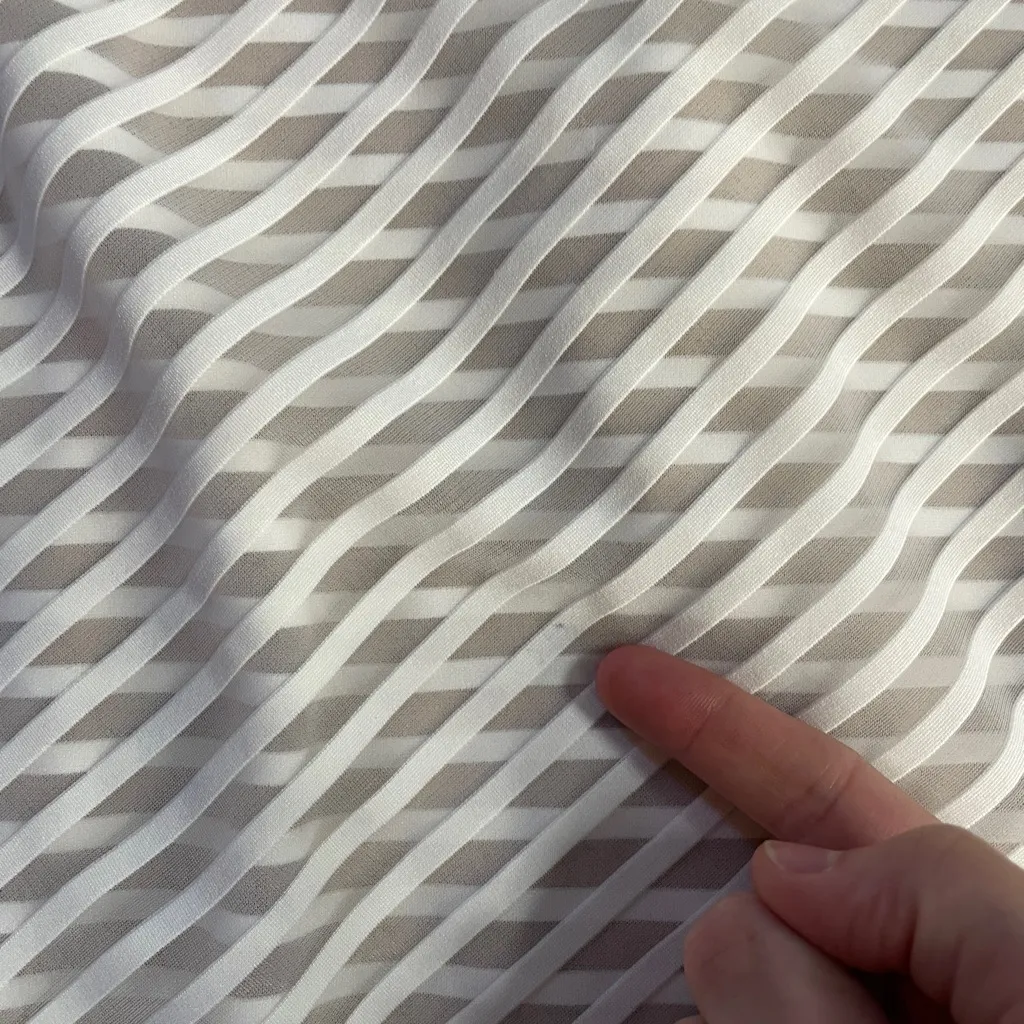 Bailey 44 White & Sheer Nude Cut Out Cocktail Dress - Sz 8 💚🎀 - Image 9