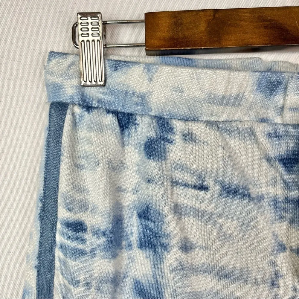 Lucky Brand Blue Tie Dye Short & Tank Sleep Pajama Set S - Image 6