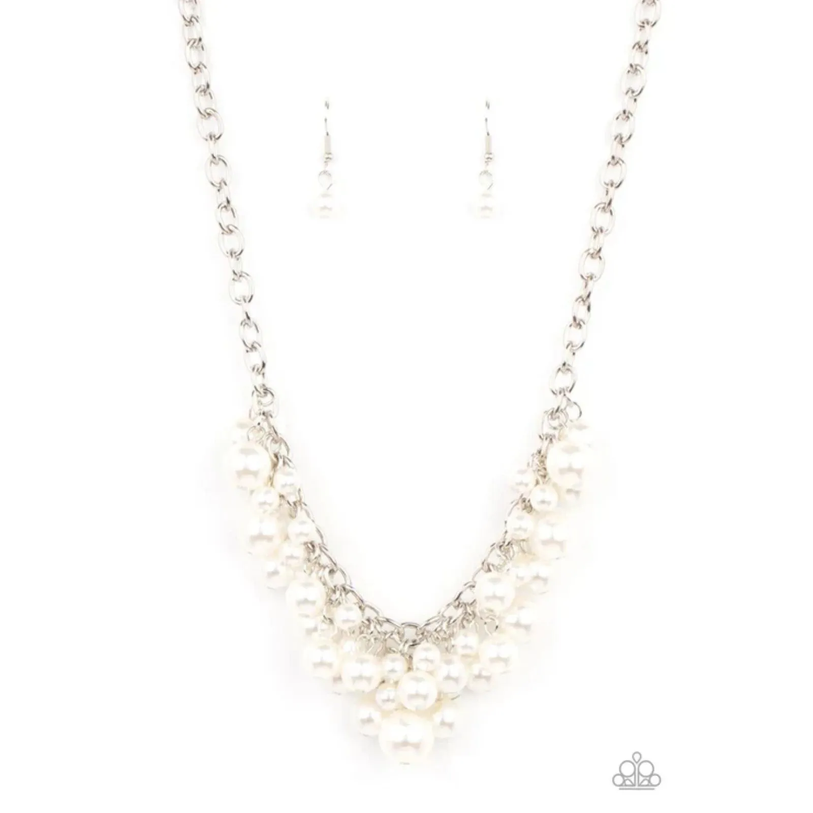 Down For the Countess White Necklace (212) - Image 2