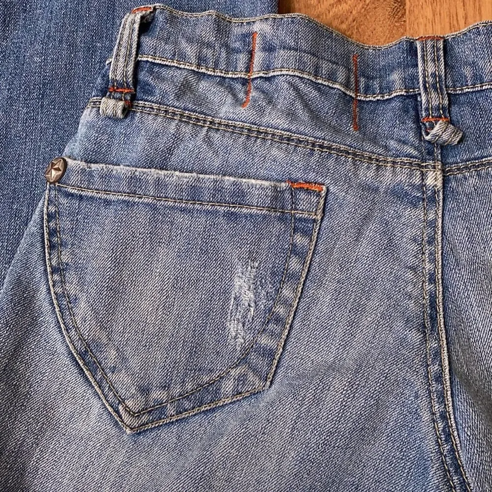 BCBGirls Rock & Roll Flared Low Rise Denim Jeans EUC Sz 28 Cotton - Image 10