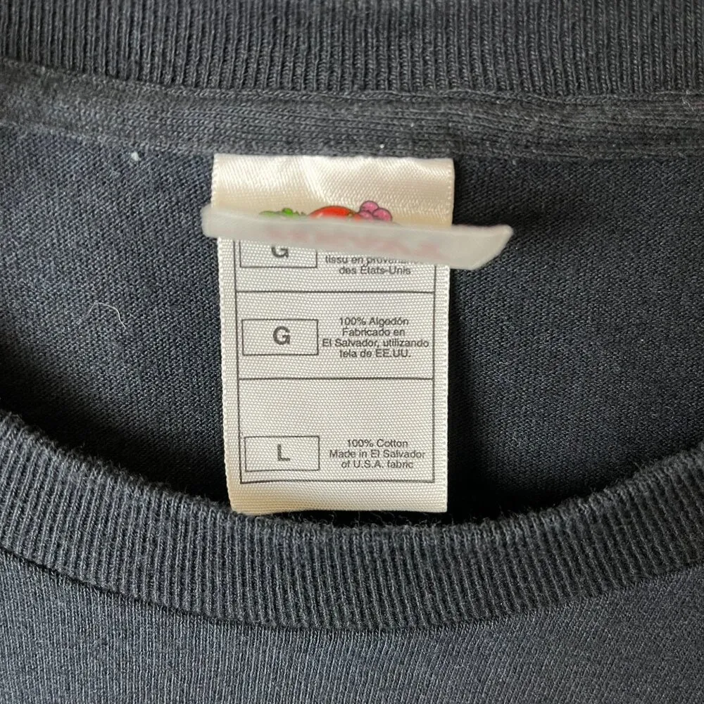 Gold Rush Cripple Creek Colorado T Shirt Vintage Y2K Gray Medium M Raised Print - Image 6