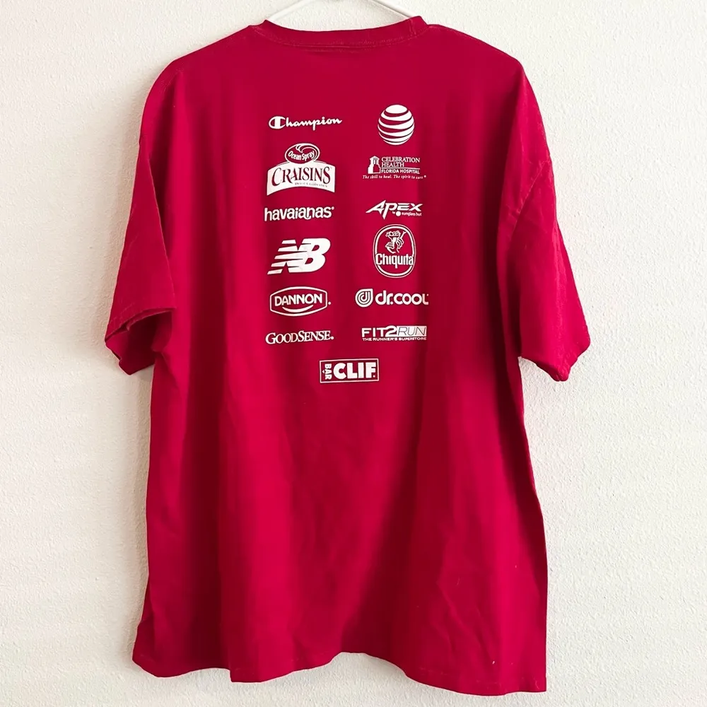 Disney runDisney Mickey & Minnie Mouse 2015 Jingle Jungle 5K Run Event Shirt XL - Image 2