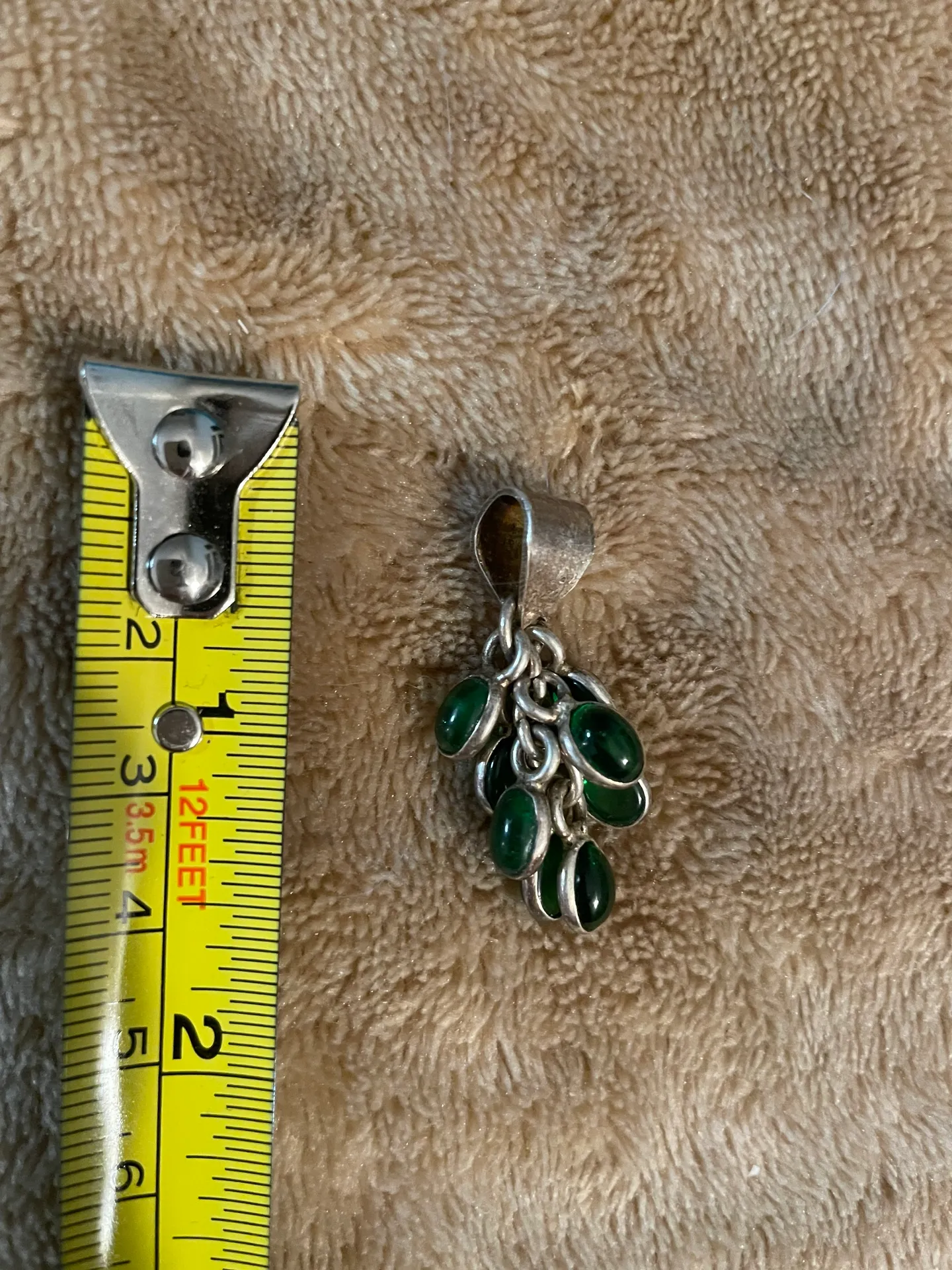 Green Stone Fashion Jewelry Pendant Necklace Charm - Image 4