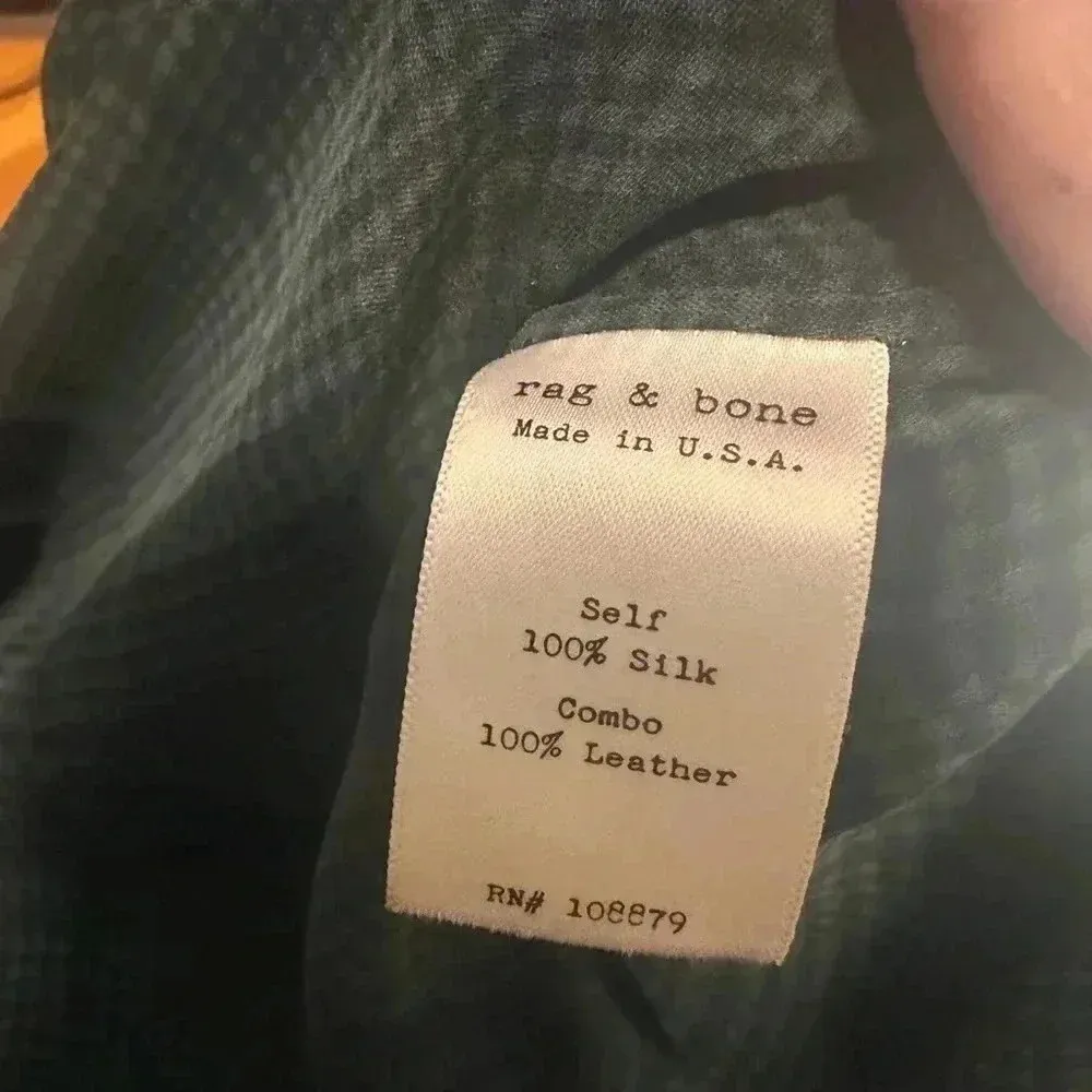 Rag & Bone Plaid Button Down Shirt - Image 9