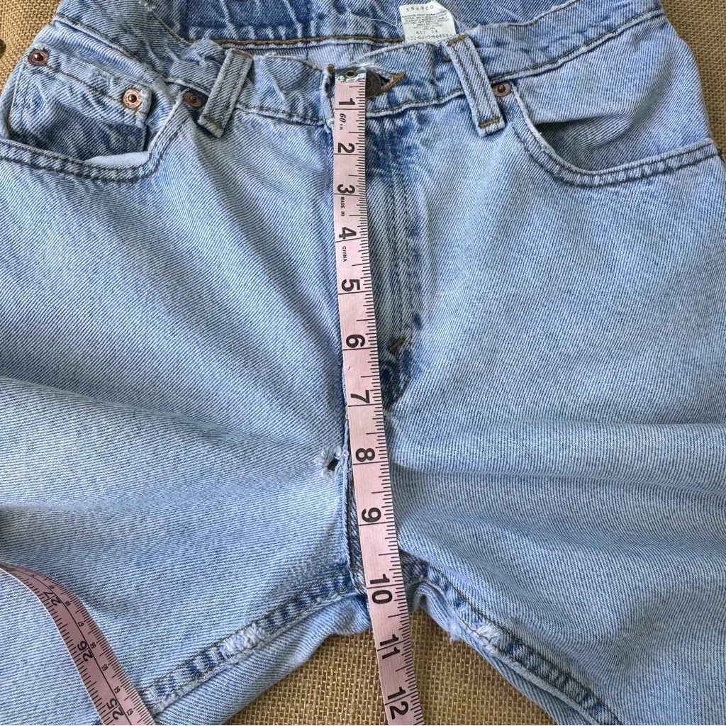 Levi’s 550 90’s Vintage Relaxed Fit Tapered Leg Jeans Size 5 SHT - Image 10