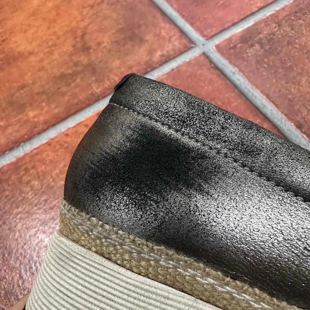 Pons Quintana Pewter Woven Slip - Image 10