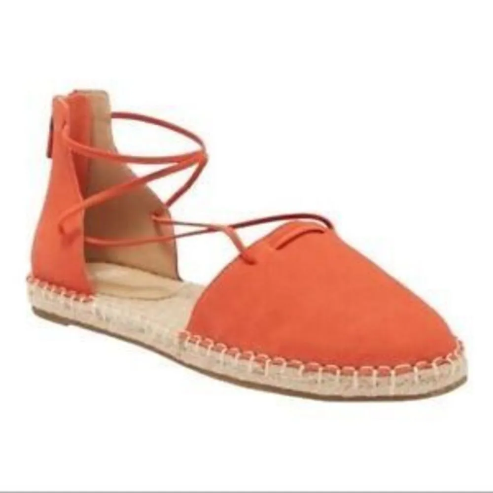 ✨Eileen Fisher Lace Suede Coral Espadrille✨ - Image 2