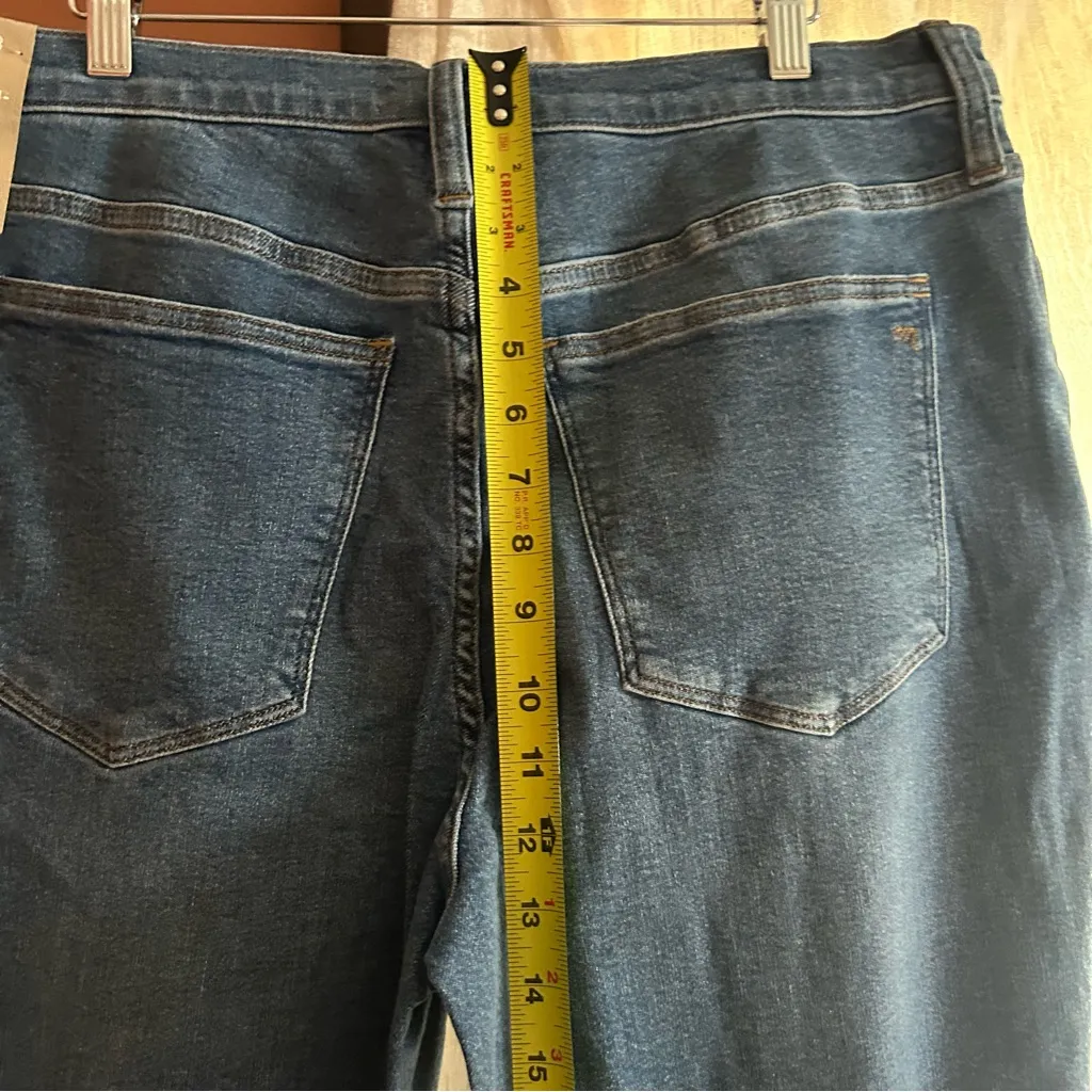 Madewell High-Rise Skinny Crop‎ Jeans in Bradfield Wash $138 NWT See Size Info - Image 9