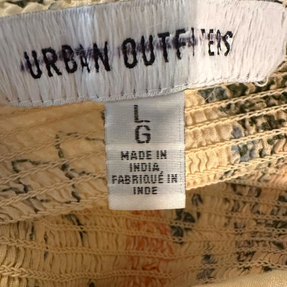 Urban Outfitters Spring Fairy Festival Hanky Hem Halter Mini Dress Large NEW - Image 9