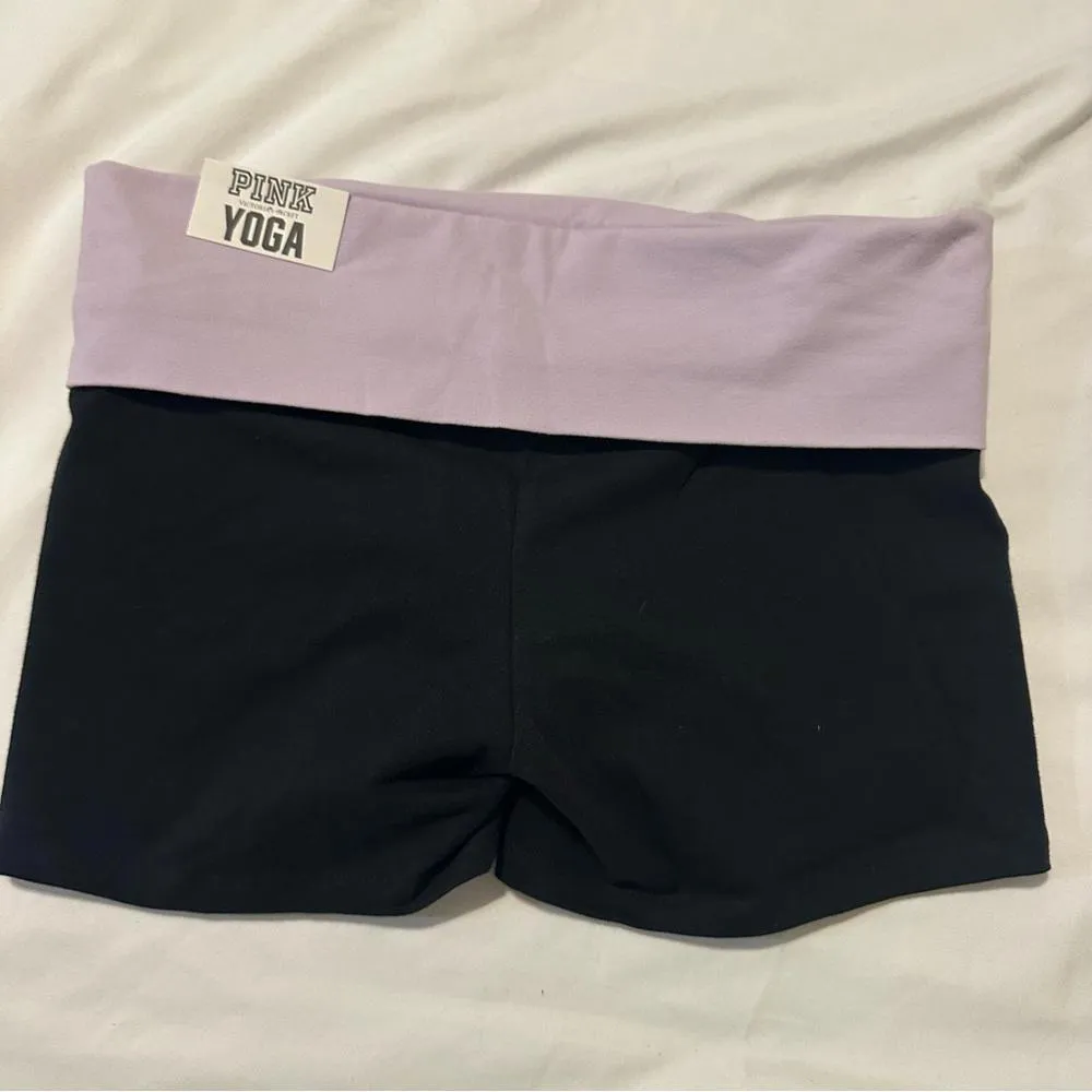 Y2K PINK Victoria Secret Bling YOGA SHORTIE SHORTS - Image 5