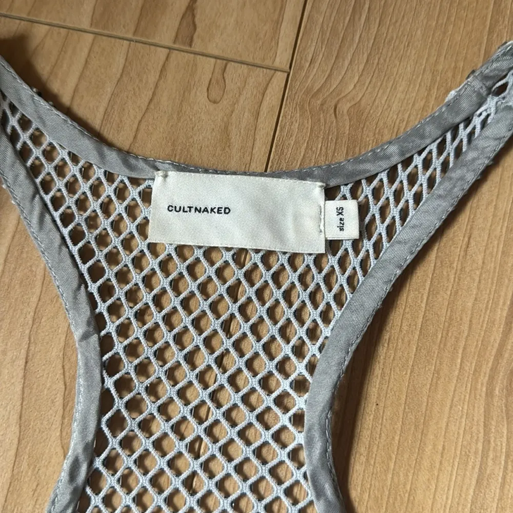 CULTNAKED Stardust Top in Transparent Grey Silver Size XS - Image 2