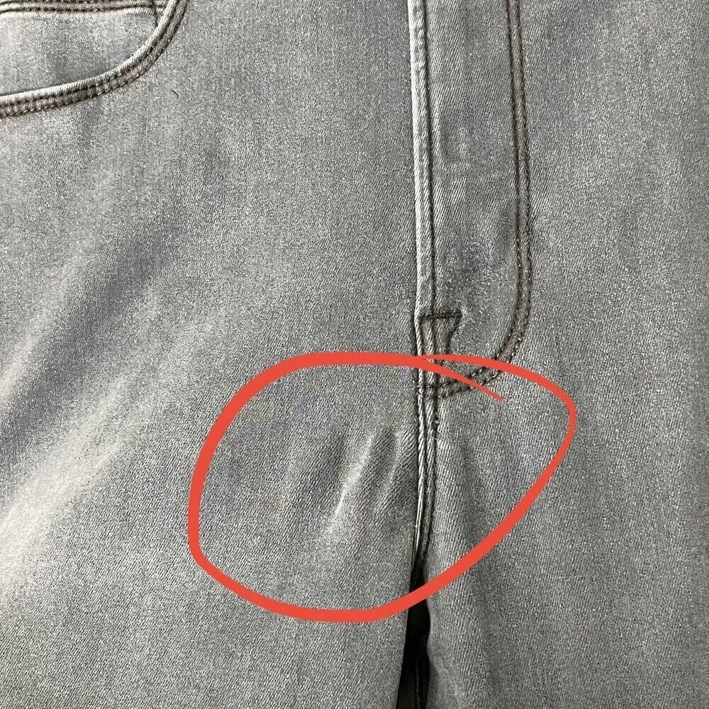 Good American Womens Good Waist High Rise Skinny Faded Black Jeans Size 4/27 - Image 12