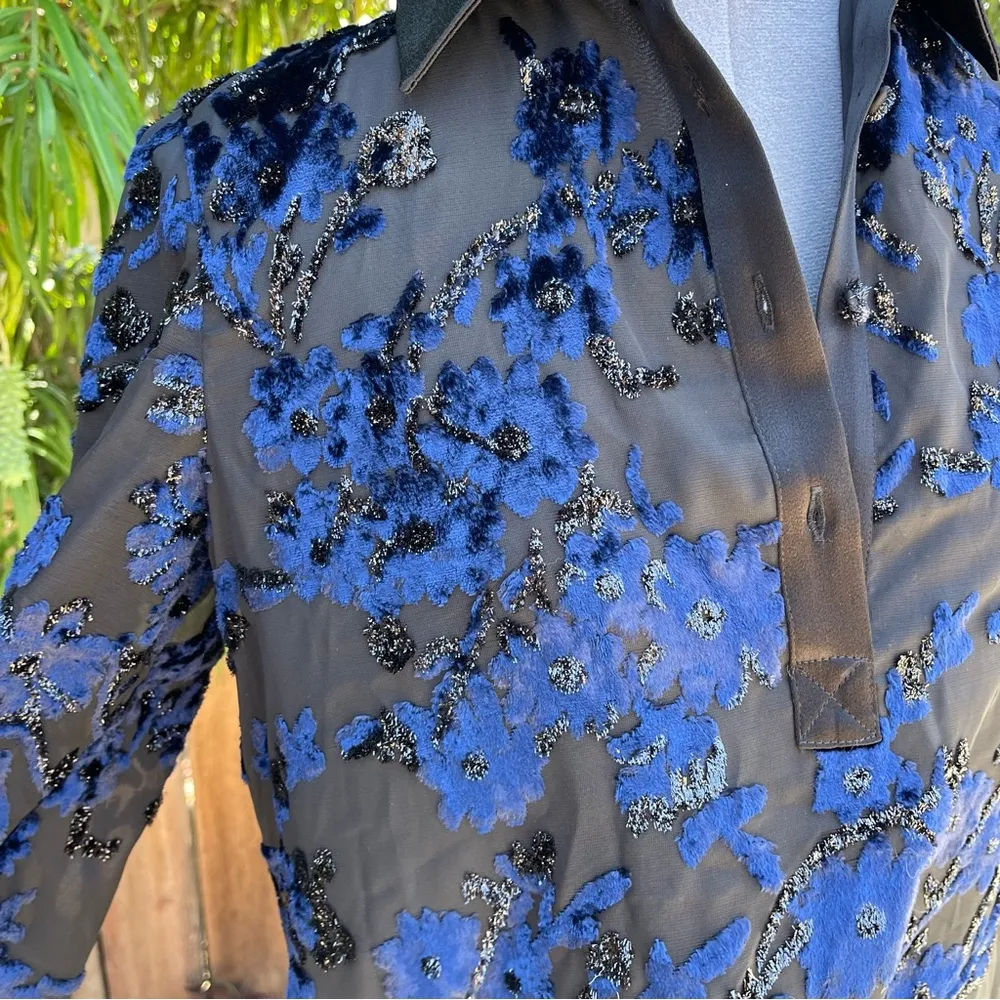 Fatima Chiffon Shift Dress size 4 - Image 5