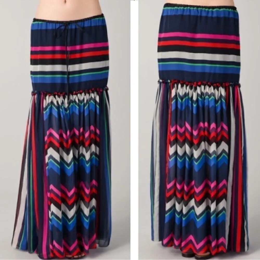 LAMB Gwen Stefani Silk Maxi Skirt - Image 2