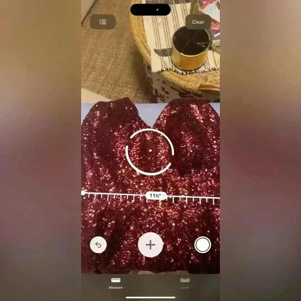 Windsor Burgundy sequin backless dress - Image 2