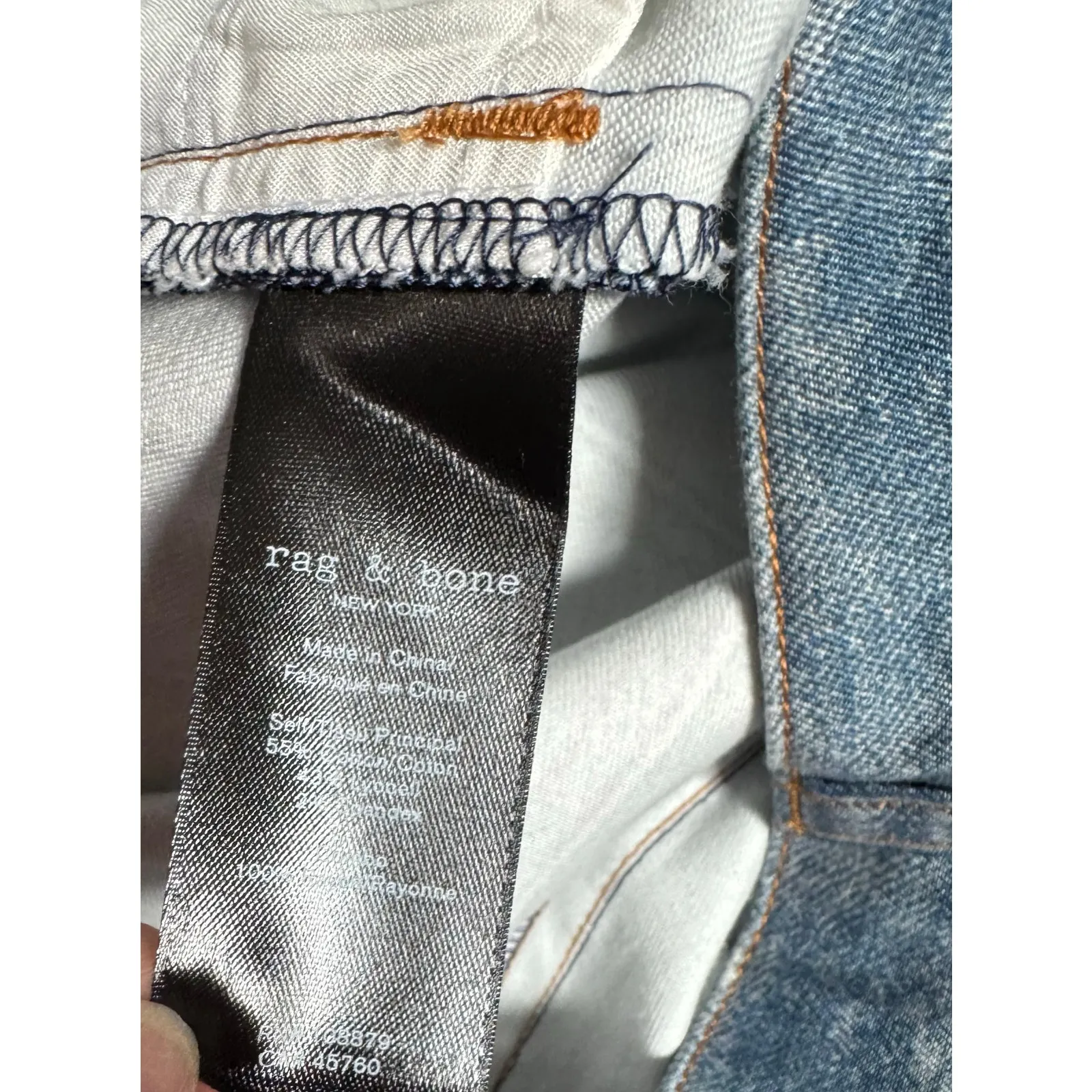 Rag and Bone  Wren Stretch Miramar Jeans - Size 24 (New) - Image 5