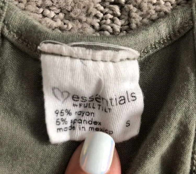 Tilly's  Essentials High Neck Top - Image 3