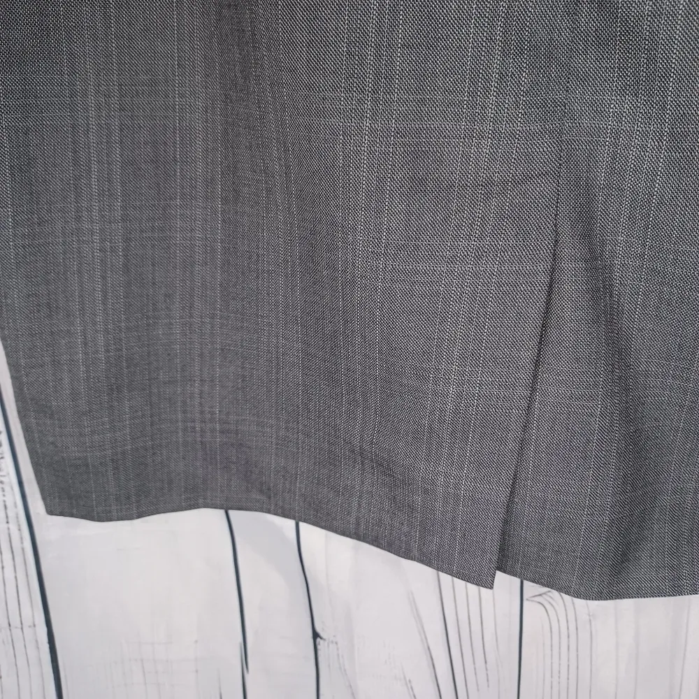 Pendleton Gray Pencil Minimalist Skirt Knee-Length Size 14 - Image 9