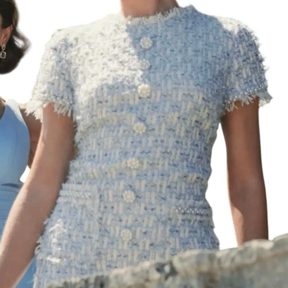 MAC DUGGAL 20805 Cap Sleeve Button Detail Shift Dress Sz XL New w/ Tag MSRP $298 - Image 7