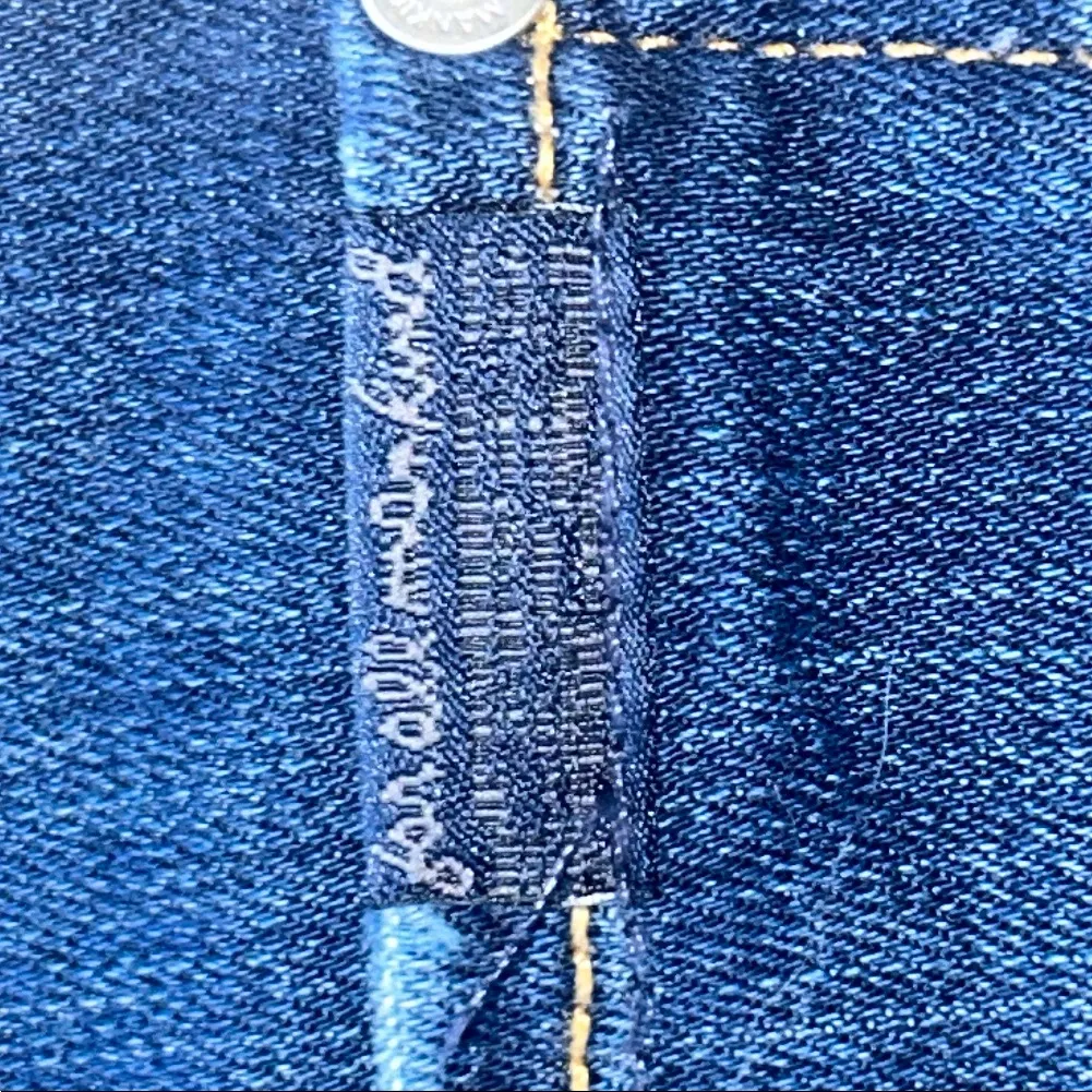 7 For All Mankind Dark Blue Jean Shorts - Image 4