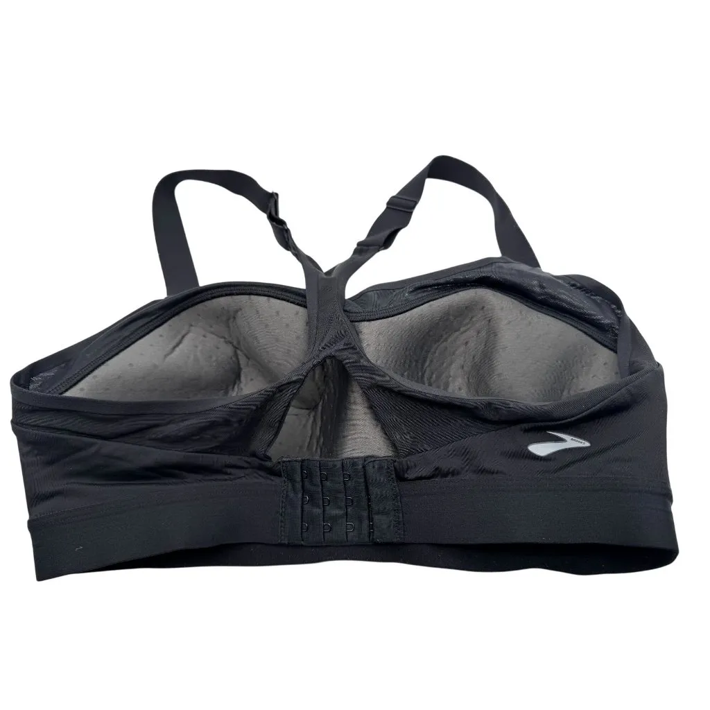 Brooks Dare Racerback DriLayer Wireless Sports Bra 350073 Gym Running Black 36DD - Image 3