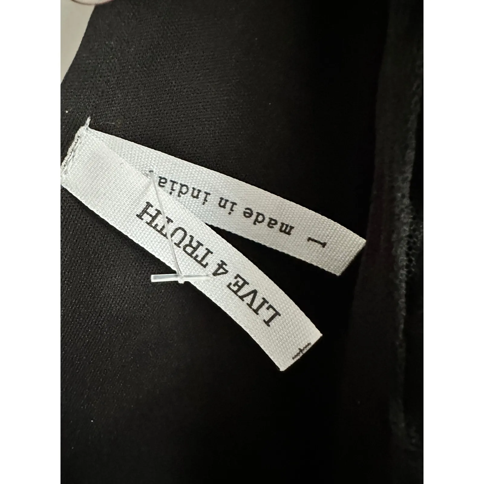 Women's Ruffled Black Body Suit Size S/6 Holiday Party Cocktail Live 4 Truth - Image 8