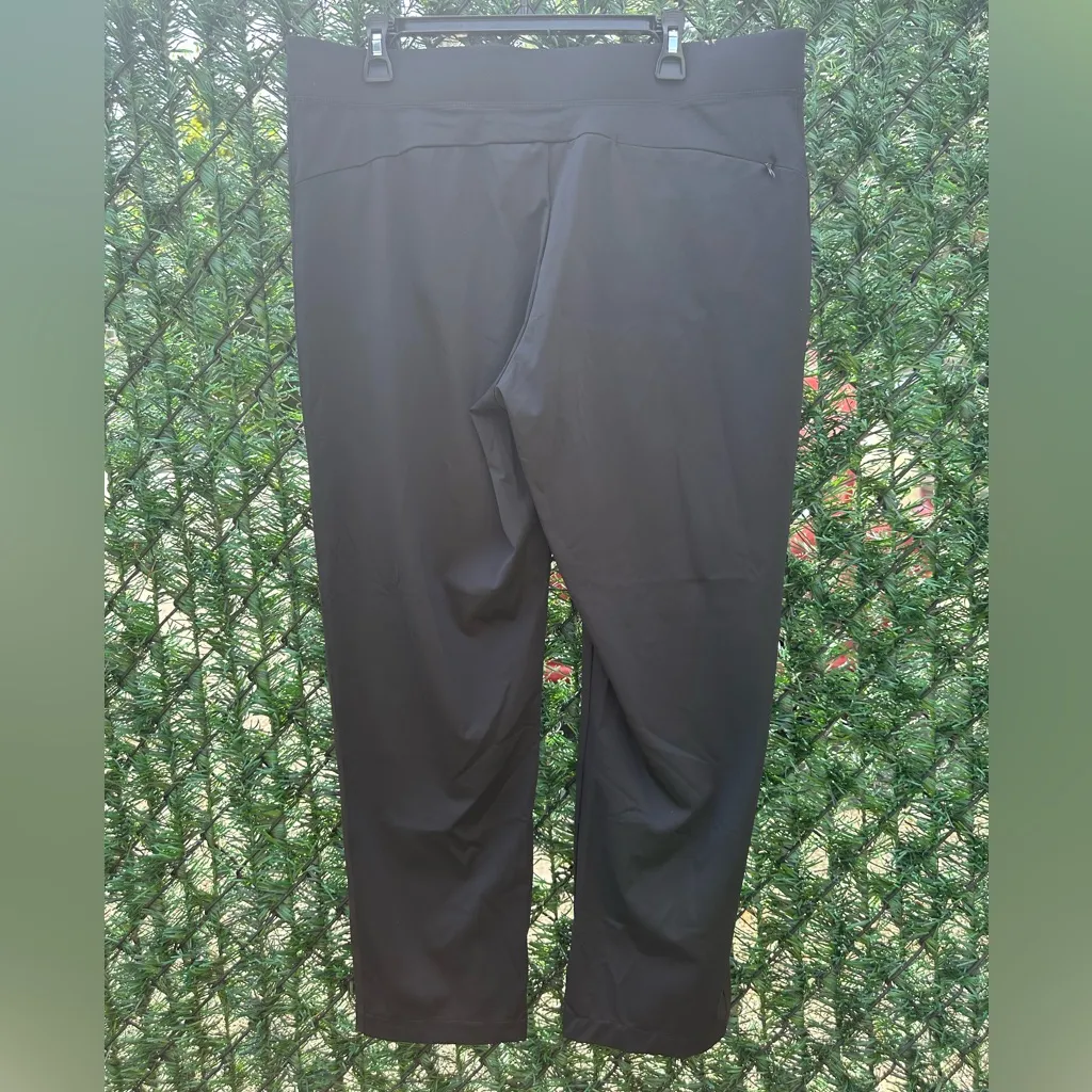Greg Norman Ribbed Sides Pull On Performance Golf Pants in Black Size XL NWT - Image 10